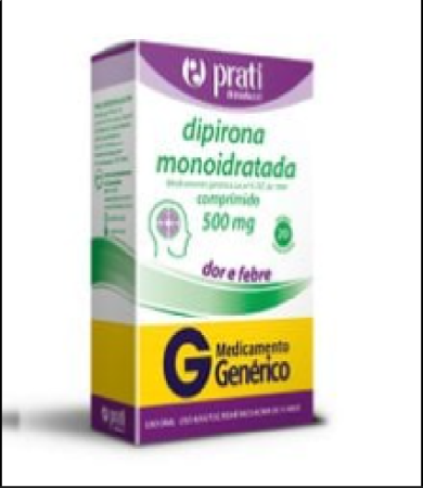 Dipirona Monoidratada 500Mg