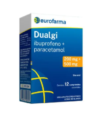 Dualgi Ibuprofeno + Paracetamol