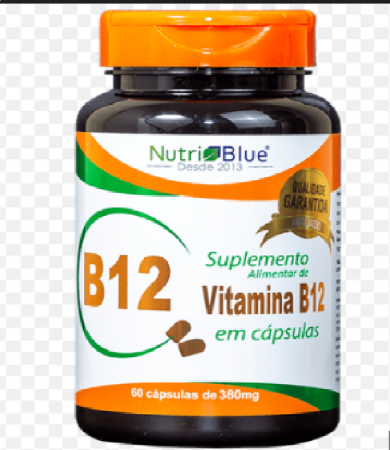 Vitamina B12 em cápsulas